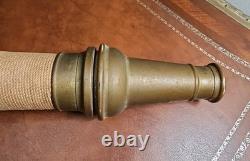 Buse de incendie Vintage Antique Elkhart Brass Mfg Co 211 Playpipe 30