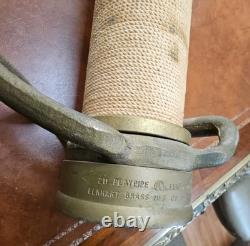 Buse de incendie Vintage Antique Elkhart Brass Mfg Co 211 Playpipe 30