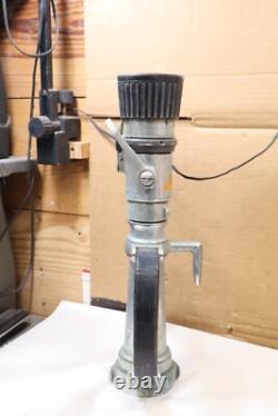 Buse de lutte contre l'incendie en laiton vintage par Elkhart Brass Co
