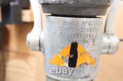 Buse de lutte contre l'incendie en laiton vintage par Elkhart Brass Co