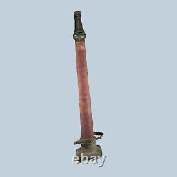 Buse de lutte contre les incendies en laiton Vintage Wilmington Brass Co. 33