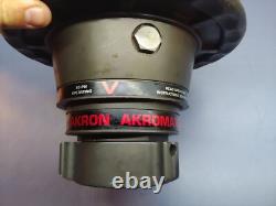 Buse de tuyau d'incendie Akron Akromatic 5060 Master Stream 250-1250 GPM 80-200 PSI