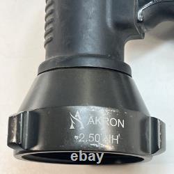 Buse de tuyau d'incendie Akron Assault 4825 V Flush 2.5 NH avec poignée pistolet