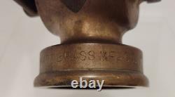 Buse de tuyau d'incendie Chief Firefighter Vintage Elkhart Brass Mfg. Co. 8 1/2 pouces