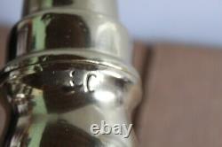Buse de tuyau d'incendie PPC en laiton vintage de 2 1/2 pouces, 24 pouces de long