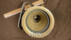 Buse de tuyau d'incendie Vintage Elkhart Brass Brouillard Droit Grand 3