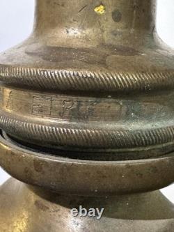 Buse de tuyau d'incendie Vintage Elkhart Chief - Mémorabilia de lutte contre l'incendie 13,5 pouces