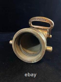 Buse de tuyau d'incendie, à bord des navires, vers la fin des années 1800