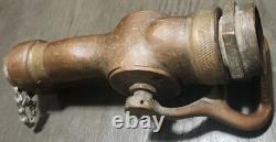 Buse de tuyau d'incendie à brouillard d'eau USN en laiton massif 1/1/2 complète