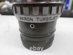 Buse de tuyau d'incendie à flush Akron TurboJet en laiton vintage 1727 pour pompier