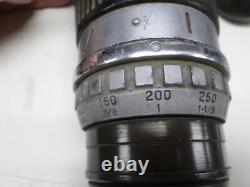 Buse de tuyau d'incendie à flush Akron TurboJet en laiton vintage 1727 pour pompier