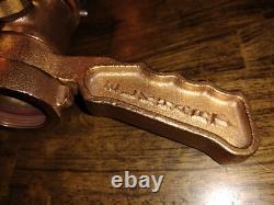 Buse de tuyau d'incendie ajustable Elkhart Brass 1.5 NH NSN 4210-00-465-1906 - LIRE VTG