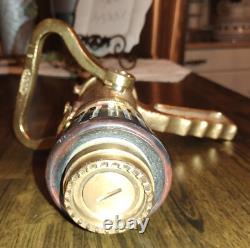 Buse de tuyau d'incendie ajustable Elkhart Brass 1.5 NH NSN 4210-00-465-1906 - LIRE VTG