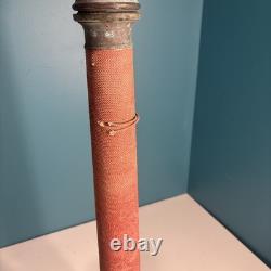 Buse de tuyau d’incendie antique, double poignée, laiton 30