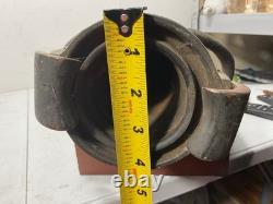 Buse de tuyau d’incendie antique, double poignée, laiton 30