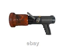 Buse de tuyau d'incendie en acier inoxydable Vintage ELKHART BRASS CHIEF FOG FLUSH 33677