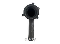Buse de tuyau d'incendie en acier inoxydable Vintage ELKHART BRASS CHIEF FOG FLUSH 33677