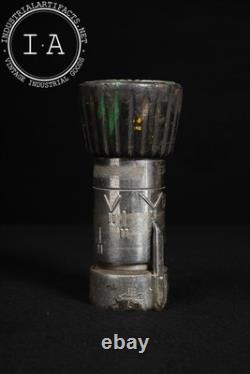 Buse de tuyau d'incendie en acier réglable vintage Buse de tuyau d'incendie en acier réglable vintage