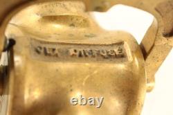 Buse de tuyau d'incendie en bronze/laiton des années 1930, A. Dubois Brevete