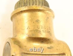 Buse de tuyau d'incendie en bronze/laiton français des années 1930, A. Dubois Brevete