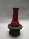 Buse De Tuyau D'incendie En Bronze Vintage Avec Raccord En Bronze