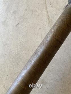 Buse de tuyau d'incendie en cuivre et laiton de style vintage antique, voir les photos