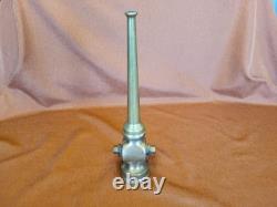 Buse de tuyau d'incendie en laiton Colt antique 12,5