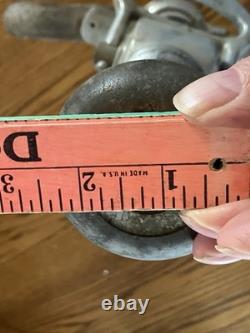 Buse de tuyau d'incendie en laiton Colt vintage de 18 pouces marquée O. C. F. D Ouvrir Fermer Déplacer Incendie