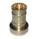 Buse De Tuyau D'incendie En Laiton Moon American Brn151nst, 1-1/2 Po