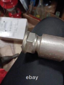 Buse de tuyau d'incendie en laiton vintage