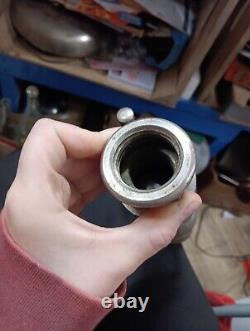 Buse de tuyau d'incendie en laiton vintage