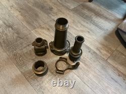 Buse de tuyau d'incendie en laiton vintage Larkin