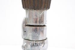 Buse de tuyau d’incendie vintage de pompier Elkhart Brass Mfg Co