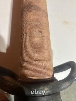 Buse de tuyau d’incendie vintage en laiton à 30 positions – ancien tuyau de pompier
