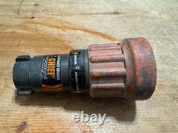 Buse de tuyau de lutte contre l'incendie Elkhart Brass Chief 4000-22 Jet droit/Brouillard (N)