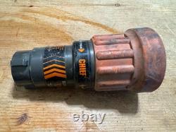Buse de tuyau de lutte contre l'incendie Elkhart Brass Chief 4000-22 Jet droit/Brouillard (N)
