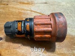 Buse de tuyau de lutte contre l'incendie Elkhart Brass Chief 4000-22 Jet droit/Brouillard (f) Buse de tuyau de lutte contre l'incendie Elkhart Brass Chief 4000-22 Jet droit/Brouillard (f)