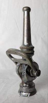 Buse de tuyau de pompier en laiton Colt 8,75 vintage équipement de lutte contre les incendies
