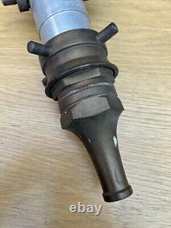 Buse de tuyau de pompier vintage, équipement d'ambulance, outil de 16,5 pouces de long