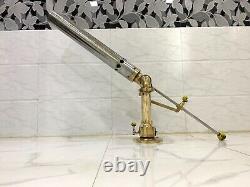 Buse en Aluminium et Laiton pour Tuyau d'Incendie Maritime - Jet de Spray Durable pour Lutte Contre l'Incendie