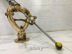 Buse en Aluminium et Laiton pour Tuyau d'Incendie Maritime - Jet de Spray Durable pour Lutte Contre l'Incendie