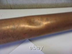 Buse en laiton vintage pour tuyau d'incendie Phil. Conn