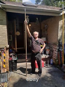 Buse perforante pour camion de pompiers à deux parties, 1-1/2 pouces NHT, presque 10 pieds de longueur