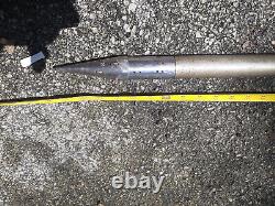 Buse perforante pour camion de pompiers à deux parties, 1-1/2 pouces NHT, presque 10 pieds de longueur