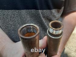 Buse perforante pour camion de pompiers à deux parties, 1-1/2 pouces NHT, presque 10 pieds de longueur