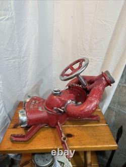 Canon à eau de déluge vintage Akron Brass