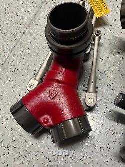 Canon à eau de lutte contre l'incendie portable Elkhart Stinger avec support et buse