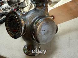 Distributeur de tuyau d'incendie Elkhart J Brass Bresnan Cellar avec lance d'incendie à 3 lignes