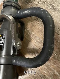 ELKHART 2.5 Buse de tuyau de jeu avec arrêt SHUTOFF Poignée Cleve 3.078.8 Tuyau d'incendie 1 1/4
