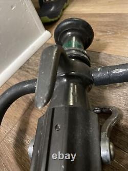 ELKHART 2.5 Buse de tuyau de jeu avec arrêt SHUTOFF Poignée Cleve 3.078.8 Tuyau d'incendie 1 1/4